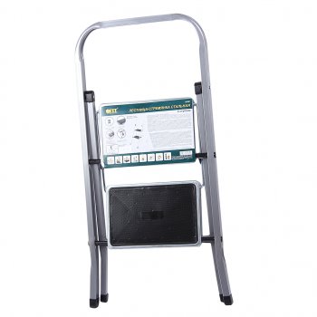 2 379 р. Лестница-стремянка 2 ступени стальная FIT FIT 65381 FIT 65381  с доставкой в г. Майкоп. Увеличить фотографию 3