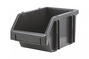789 р. Лоток складской 490х310х190мм черный FIT FIT 65696  с доставкой в г. Майкоп. Увеличить фотографию 1