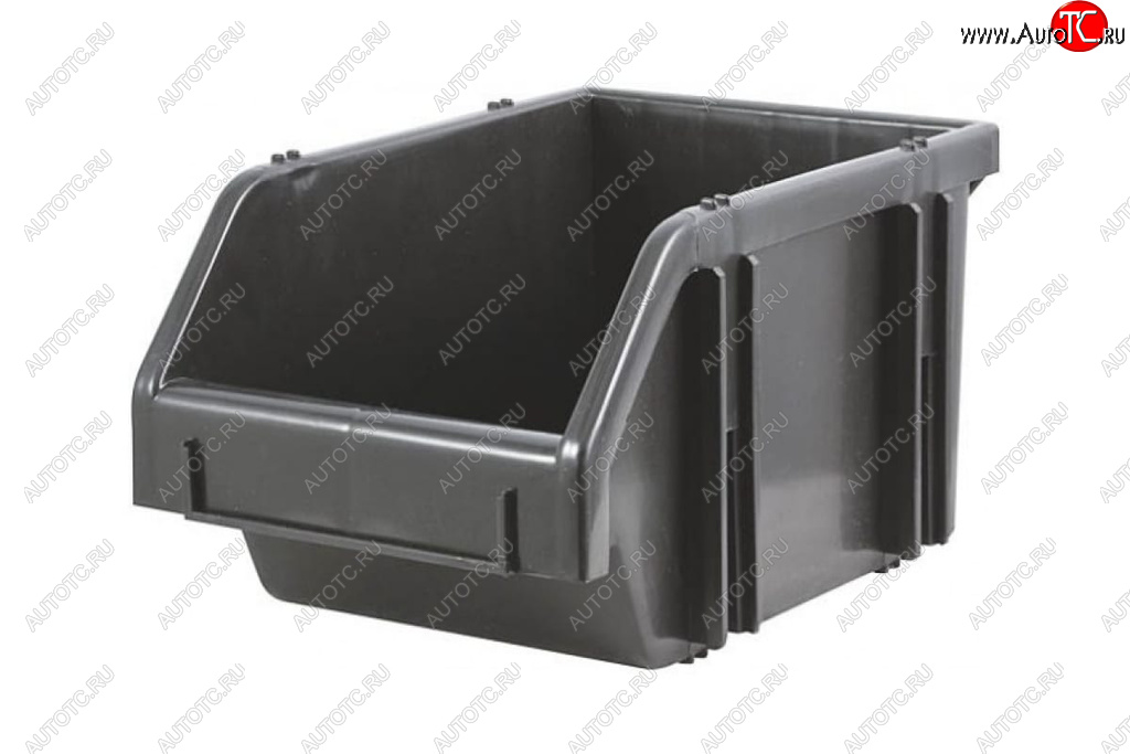 789 р. Лоток складской 490х310х190мм черный FIT FIT 65696  с доставкой в г. Майкоп