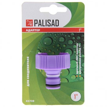 95 р. Адаптер 1 внутренняя резьба PALISAD PALISAD 65730  с доставкой в г. Майкоп. Увеличить фотографию 1