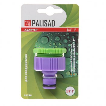 95 р. Адаптер 34 - 1 внутренняя резьба PALISAD PALISAD 65740  с доставкой в г. Майкоп. Увеличить фотографию 1