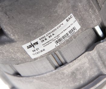12 999 р. Генератор МАЗ,ЛАЗ,УРАЛ дв.ЯМЗ-236,7511,7601 28В 80А (замена для 6582.3701000-03) КЗАТЭ (ЗиТ) Завод имени А.М. Тарасова 6582.3701000-03гч  с доставкой в г. Майкоп. Увеличить фотографию 5