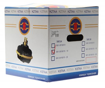 3 999 р. Камера тормоза КАМАЗ,ЗИЛ тип 3010 переднего (КАМАЗ-65111,53228) КЗТАА КЗТАА 661.3519310-10  с доставкой в г. Майкоп. Увеличить фотографию 3