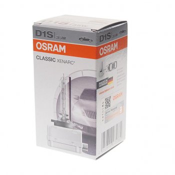 5 299 р. Лампа ксеноновая D1S 35W PK32d-2 4150K 85V Classic OSRAM OSRAM 66140clc-fs  с доставкой в г. Майкоп. Увеличить фотографию 2