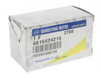 5 249 р. Датчик положения заслонки дроссельной SSANGYONG Korando OE SSANGYONG 6615424215  с доставкой в г. Майкоп. Увеличить фотографию 3