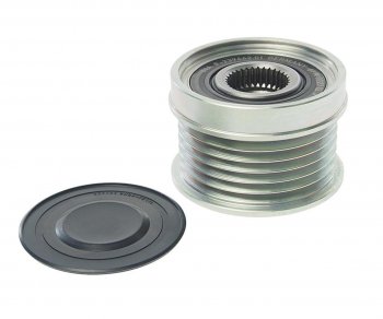 6 349 р. Шкив SSANGYONG Actyon (06-),Kyron (05-),Rexton (02-),Rodius (04-) (D2027) генератора OE SSANGYONG 6621553315  с доставкой в г. Майкоп. Увеличить фотографию 1