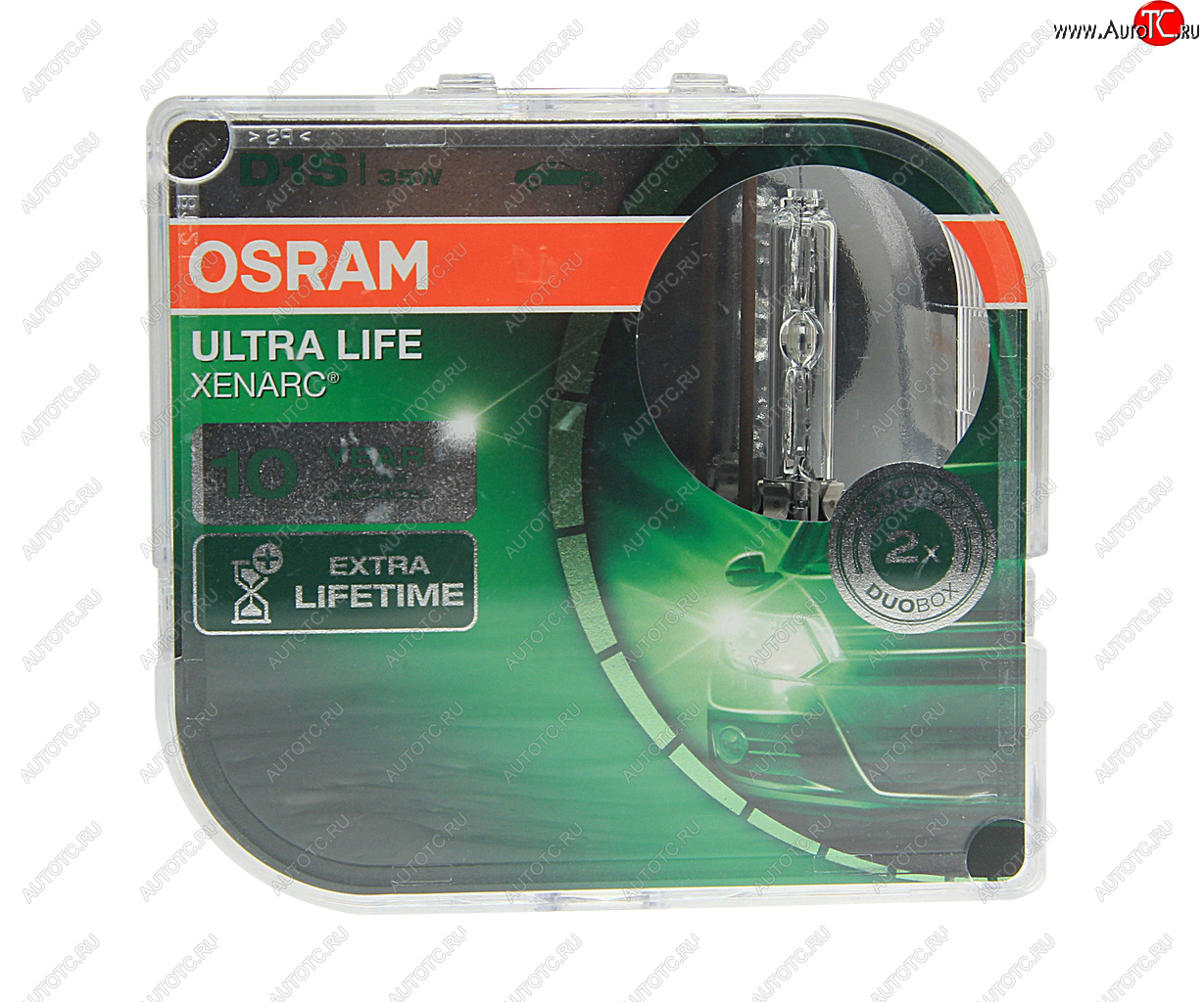 10 199 р. Лампа ксеноновая D2S 35W P32d-2 4300K 85V 3200лм бокс (2шт.) Ultra Life OSRAM OSRAM 66240ult-hcb OSRAM 66240ult-hcb  с доставкой в г. Майкоп