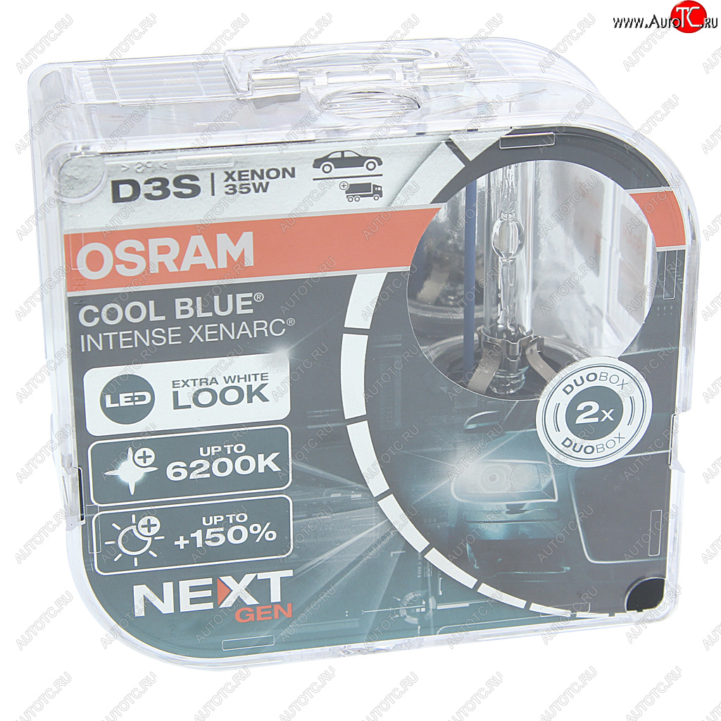 13 999 р. Лампа ксеноновая D3S 35W PK32d-5 +150% 6200K 42V 3200лм бокс (2шт.) Cool Blue Intense NextGen OSRAM OSRAM 66340cbn-hcb OSRAM 66340cbn-hcb  с доставкой в г. Майкоп