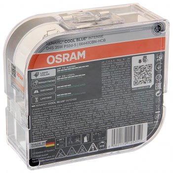12 999 р. Лампа ксеноновая D4S 35W P32d-5 +150% 6200K 42V 3200лм бокс (2шт.) Cool Blue Intense NextGen OSRAM OSRAM 66440cbn-hcb OSRAM 66440cbn-hcb  с доставкой в г. Майкоп. Увеличить фотографию 2