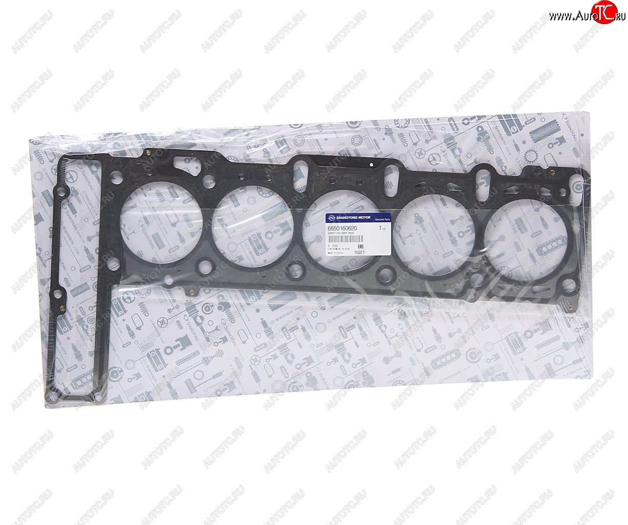 8 549 р. Прокладка головки блока SSANGYONG Kyron (06-),Rexton (06-) (D27) ЕВРО-4 OE SSANGYONG 6650160620  с доставкой в г. Майкоп