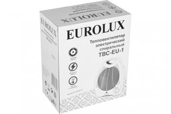 1 239 р. Тепловентилятор бытовой 2.00кВт (20кв.м) настольный белый EUROLUX EUROLUX 6728  с доставкой в г. Майкоп. Увеличить фотографию 8