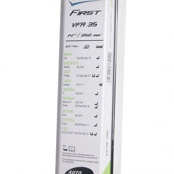 349 р. Щетка стеклоочистителя 350мм каркасная First VALEO VALEO 675535  с доставкой в г. Майкоп. Увеличить фотографию 2