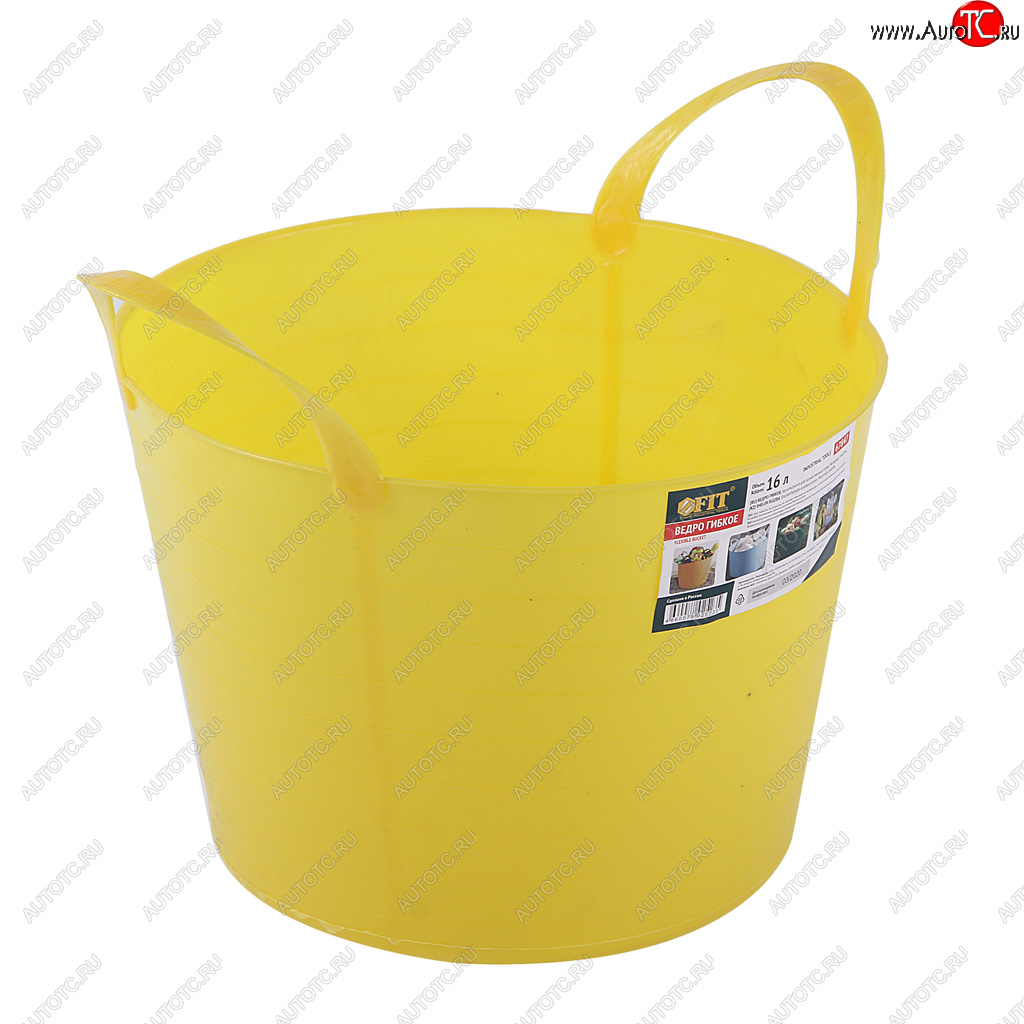 619 р. Ведро 16л пластик гибкое FIT FIT 67847  с доставкой в г. Майкоп