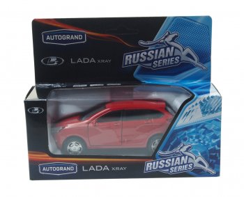 499 р. Модель автомобиля ЛАДА X-Ray металлическая AUTOGRAND AUTOGRAND 68266  с доставкой в г. Майкоп. Увеличить фотографию 2