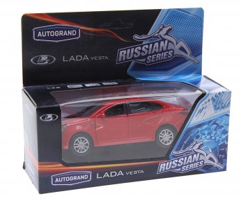 639 р. Модель автомобиля ЛАДА Vesta металлическая AUTOGRAND AUTOGRAND 6833868330 AUTOGRAND 6833868330  с доставкой в г. Майкоп. Увеличить фотографию 1