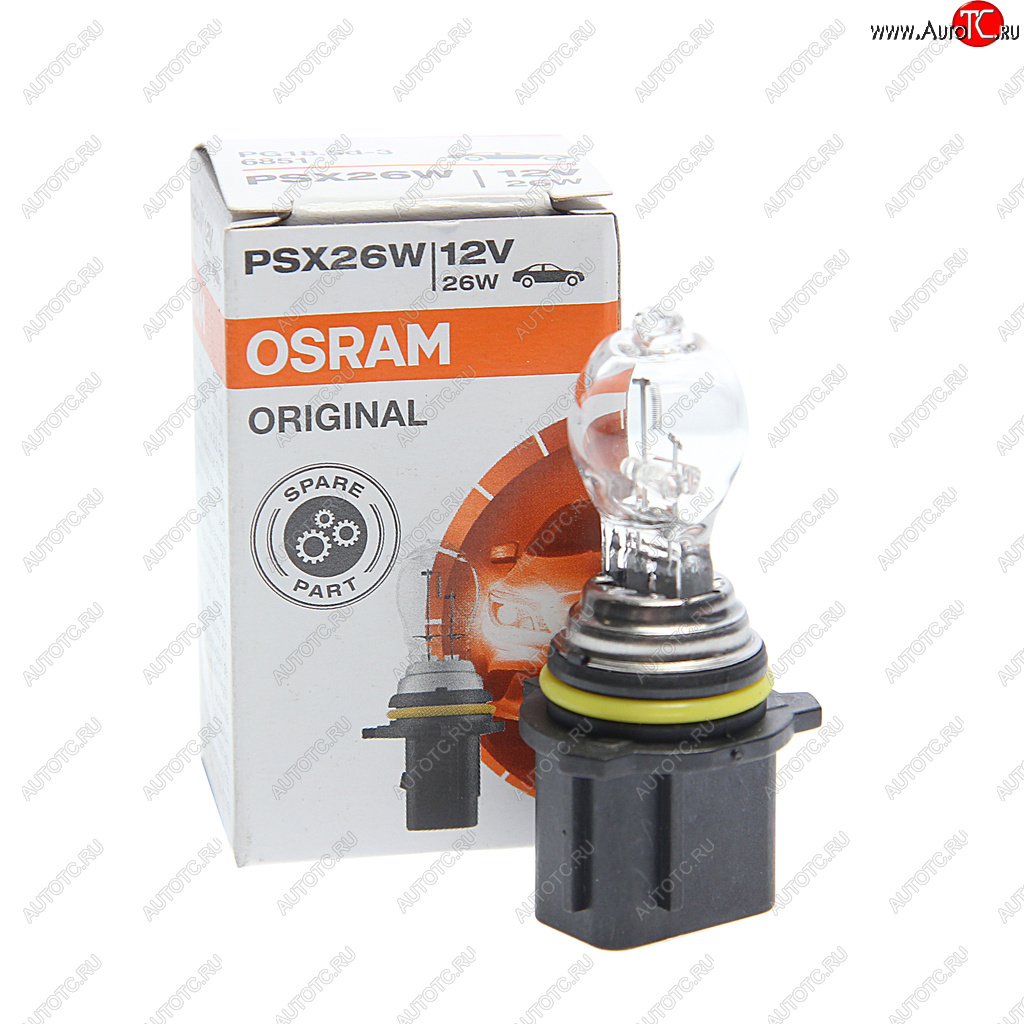 1 439 р. Лампа 12V PSX26W PG18.5d-3 OSRAM OSRAM 6851 OSRAM 6851  с доставкой в г. Майкоп