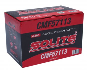 10 999 р. Аккумулятор SOLITE 71Ач обратная полярность,низкий SOLITE 6ст71(0) cmf 57113  с доставкой в г. Майкоп. Увеличить фотографию 4