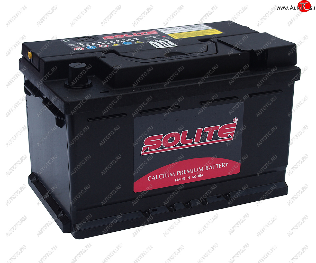 10 999 р. Аккумулятор SOLITE 71Ач обратная полярность,низкий SOLITE 6ст71(0) cmf 57113  с доставкой в г. Майкоп