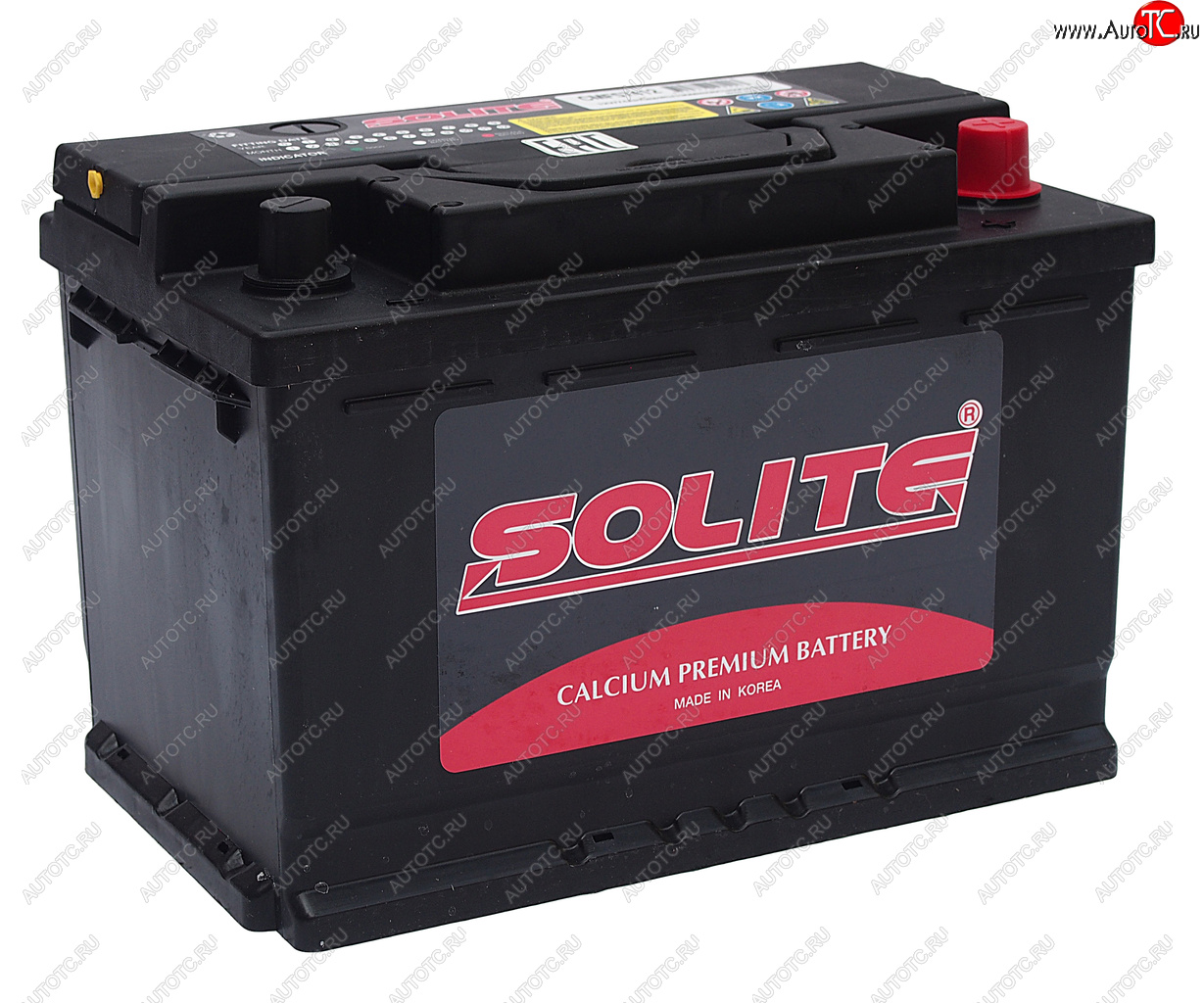 13 999 р. Аккумулятор SOLITE 74Ач обратная полярность SOLITE 6ст74(0) cmf 57412  с доставкой в г. Майкоп
