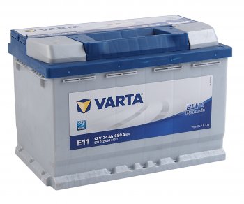 16 949 р. Аккумулятор VARTA Blue Dynamic 74Ач обратная полярность VARTA 6ст74(0) е11  с доставкой в г. Майкоп. Увеличить фотографию 1