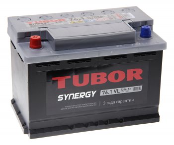 12 549 р. Аккумулятор TUBOR Synergy 76Ач TUBOR 6ст76(1)  с доставкой в г. Майкоп. Увеличить фотографию 1