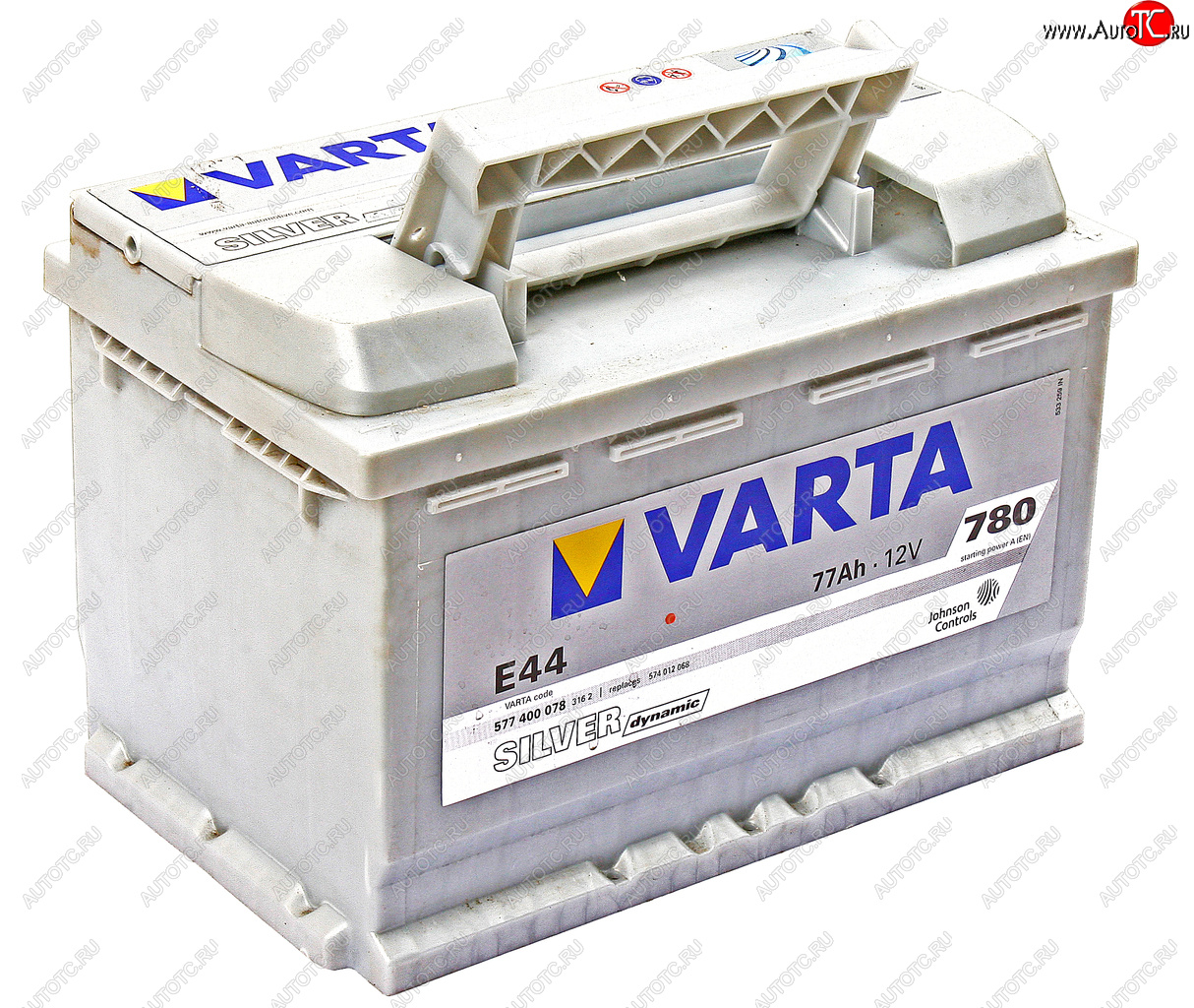 18 949 р. Аккумулятор VARTA Silver Dynamic 77Ач обратная полярность VARTA 6ст77(0) е44  с доставкой в г. Майкоп
