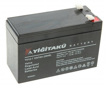 2 299 р. Аккумулятор YIGITAKU AGM 7Ач MACPOWER 6ст7 yd12-7  с доставкой в г. Майкоп. Увеличить фотографию 1