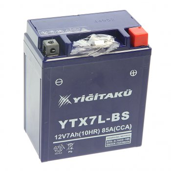 2 399 р. Аккумулятор YIGITAKU MOTO GEL 7А/ч MACPOWER 6ст7 ytx7l-bs(mf) MACPOWER 6ст7 ytx7l-bs(mf)  с доставкой в г. Майкоп. Увеличить фотографию 1