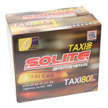 12 999 р. Аккумулятор SOLITE 80Ач обратная полярность SOLITE 6ст80(0) 90d26l taxi 80l  с доставкой в г. Майкоп. Увеличить фотографию 3