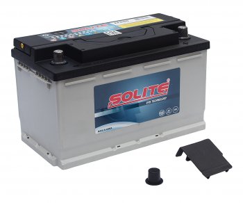 20 099 р. Аккумулятор SOLITE EFB 80Ач обратная полярность SOLITE 6ст80(0) efb80  с доставкой в г. Майкоп. Увеличить фотографию 2
