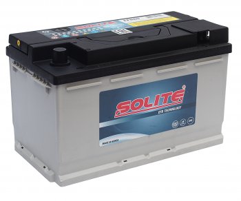 20 099 р. Аккумулятор SOLITE EFB 80Ач обратная полярность SOLITE 6ст80(0) efb80  с доставкой в г. Майкоп. Увеличить фотографию 1