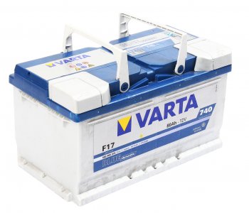 18 349 р. Аккумулятор VARTA Blue Dynamic 80Ач обратная полярность, низкий VARTA 6ст80(0) f17  с доставкой в г. Майкоп. Увеличить фотографию 1