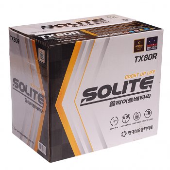 13 749 р. Аккумулятор SOLITE 80Ач SOLITE 6ст80(1) 90d26r taxi 80r  с доставкой в г. Майкоп. Увеличить фотографию 3