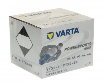 4 899 р. Аккумулятор VARTA MOTO AGM 8Ач VARTA 6ст8 508 012 008 (ytx9-4(bs))  с доставкой в г. Майкоп. Увеличить фотографию 2