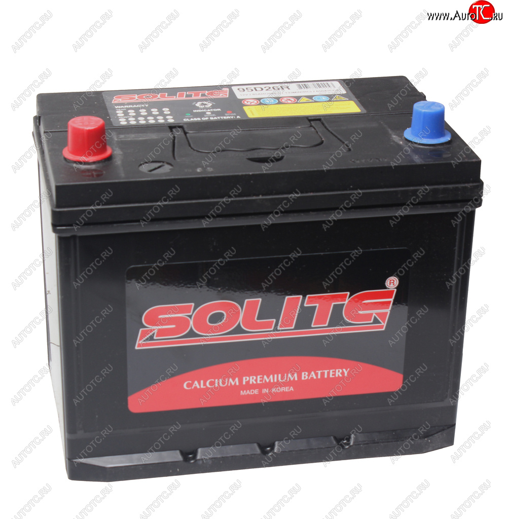 13 599 р. Аккумулятор SOLITE 85Ач SOLITE 6ст85(1) 95d26r  с доставкой в г. Майкоп