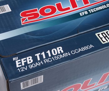 16 999 р. Аккумулятор SOLITE EFB Asia 90Ач SOLITE 6ст90(1) t110r  с доставкой в г. Майкоп. Увеличить фотографию 5