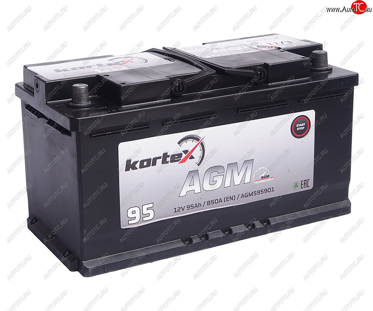 28 999 р. Аккумулятор KORTEX AGM 95Ач обратная полярность KORTEX 6ст95(0) agm595901  с доставкой в г. Майкоп