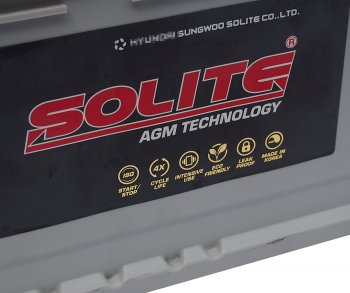 30 999 р. Аккумулятор SOLITE AGM 95Ач обратная полярность SOLITE 6ст95(0) agm95l  с доставкой в г. Майкоп. Увеличить фотографию 2