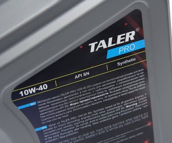 2 659 р. Масло моторное PRO SN 10W40 синт.4л TALER TALER 700412  с доставкой в г. Майкоп. Увеличить фотографию 2