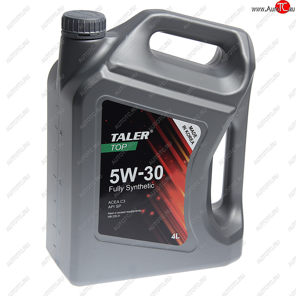 3 199 р. Масло моторное TOP C3 5W30 синт.4л TALER TALER 700416  с доставкой в г. Майкоп