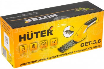 2 579 р. Кусторез (триммер) аккумуляторный 3.6В 1.5Ач HUTER HUTER 70128  с доставкой в г. Майкоп. Увеличить фотографию 10