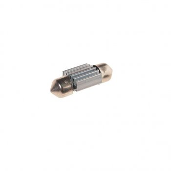 139 р. Лампа светодиодная 12V C5W SV8.5-8 6000K двухцокольная 2 светодиода с обманкой CANbus MEGAPOWER MEGAPOWER-AUTOMOTIVE 70225w  с доставкой в г. Майкоп. Увеличить фотографию 2
