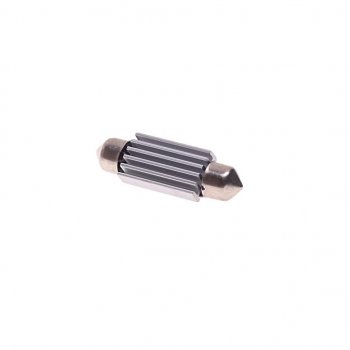 83 р. Лампа светодиодная 12V C5W SV8.5-8 6000K двухцокольная 4 светодиода с обманкой CANbus MEGAPOWER MEGAPOWER-AUTOMOTIVE 70232w  с доставкой в г. Майкоп. Увеличить фотографию 2