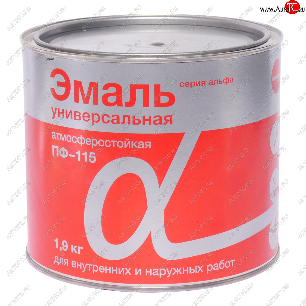 539 р. Краска черная 1.9кг ПФ-115 АЛЬФА АЛЬФА 704  с доставкой в г. Майкоп
