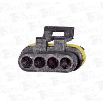 689 р. Разъем SCANIA DAF IVECO электрический (4-х контактный) (7811032+7811046) TE PARTS TE PARTS 7111078  с доставкой в г. Майкоп. Увеличить фотографию 4