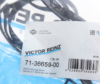 2 589 р. Прокладка крышки клапанной FORD Focus (04-),Mondeo (07-) (1.6) VICTOR REINZ VICTOR REINZ 71-36659-00  с доставкой в г. Майкоп. Увеличить фотографию 3