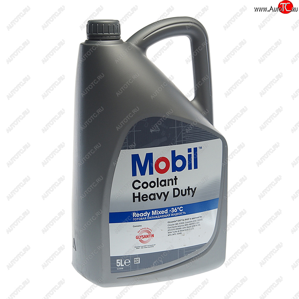 4 399 р. Антифриз желтый 5л COOLANT HEAVY DUTY MOBIL MOBIL 720943  с доставкой в г. Майкоп