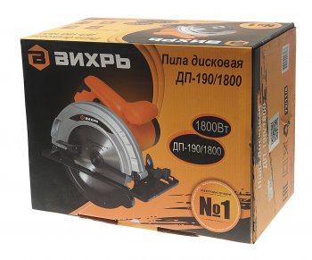 6 399 р. Пила циркулярная 1800Вт 190мм 5500обмин. ВИХРЬ ВИХРЬ 72116  с доставкой в г. Майкоп. Увеличить фотографию 4