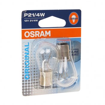286 р. Лампа 12V P214W BAZ15d блистер (2шт.) OSRAM OSRAM 7225-02b  с доставкой в г. Майкоп. Увеличить фотографию 1