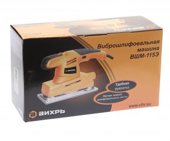 3 899 р. Машина виброшлифовальная 300Вт 290х115мм 7000-12000колмин ВИХРЬ ВИХРЬ 7263  с доставкой в г. Майкоп. Увеличить фотографию 3